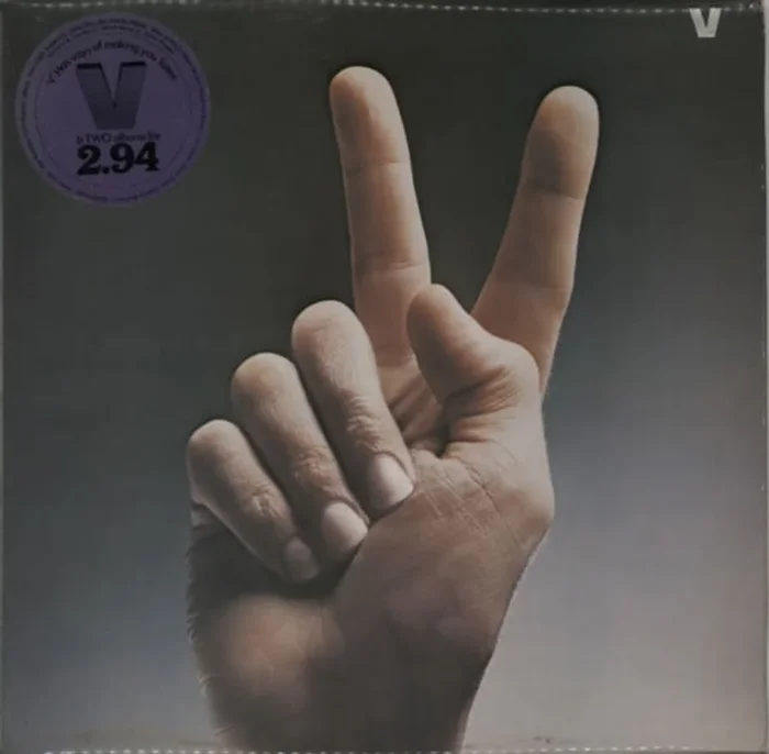 Virgin ‘V’ – stickered UK 2-LP vinyl set