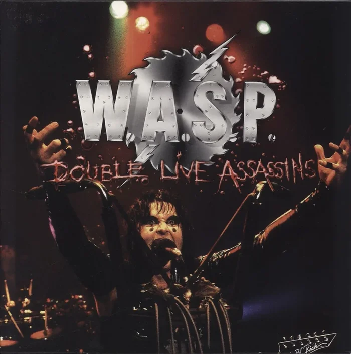 WASP Double Live Assassins UK 2-LP vinyl set