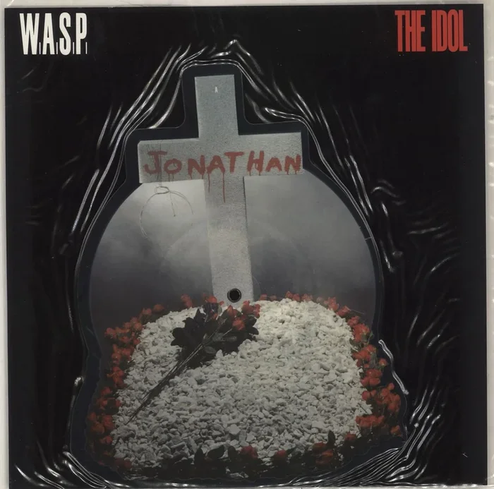 WASP The Idol UK Shaped picture disc