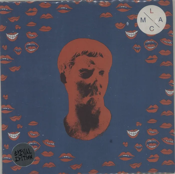 White Fence Less Artists More Condos Series #12 – Blue & Black Splattered Vinyl US 7 ” vinyl