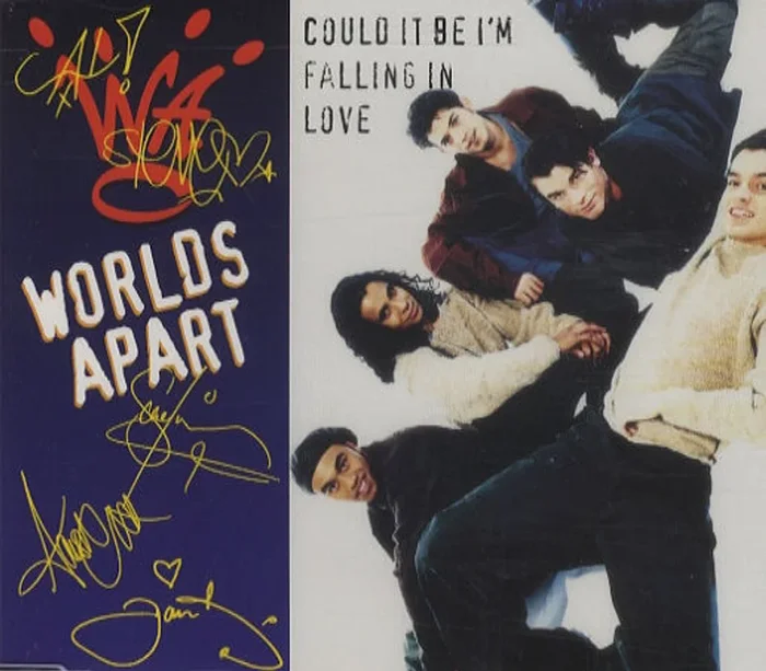 Worlds Apart Could It Be I’m Falling In Love UK CD single